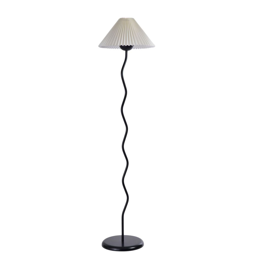 Opviq Podna lampa 638, bijela, crna slika 3