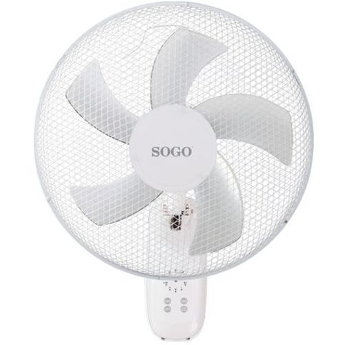 SOGO Ventilator zidni, 16”, 40 cm, oscilacija, 5 lopatica, 45W, s daljinskim upravljačem slika 1