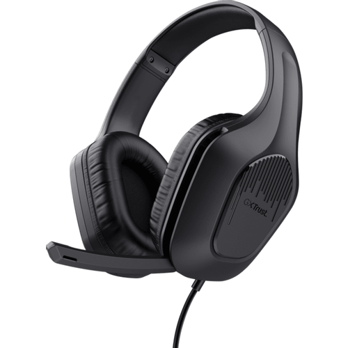 Trust GXT 415 Zirox slušalice žičane crne gaming slušalice, 200 cm kabl, 3.5 mm, over-ear, mikrofon slika 1
