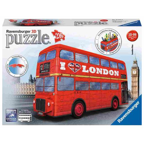 Ravensburger Puzzle 3D London Bus - 216 komada slika 1