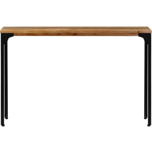 Konzolni stol od masivnog obnovljenog drva 120 x 35 x 76 cm slika 47