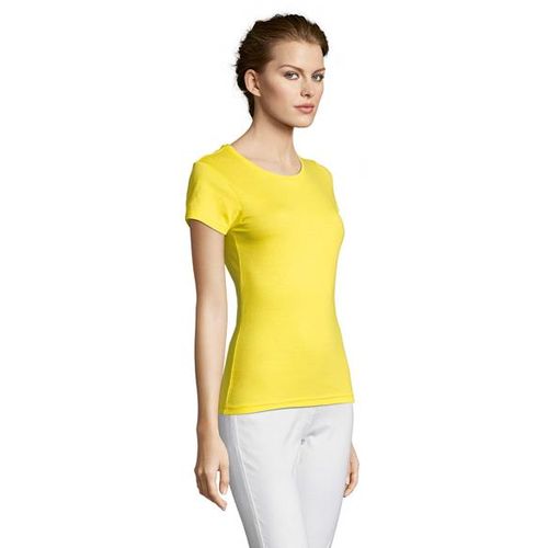 MISS ženska majica sa kratkim rukavima - Limun žuta, XXL  slika 3