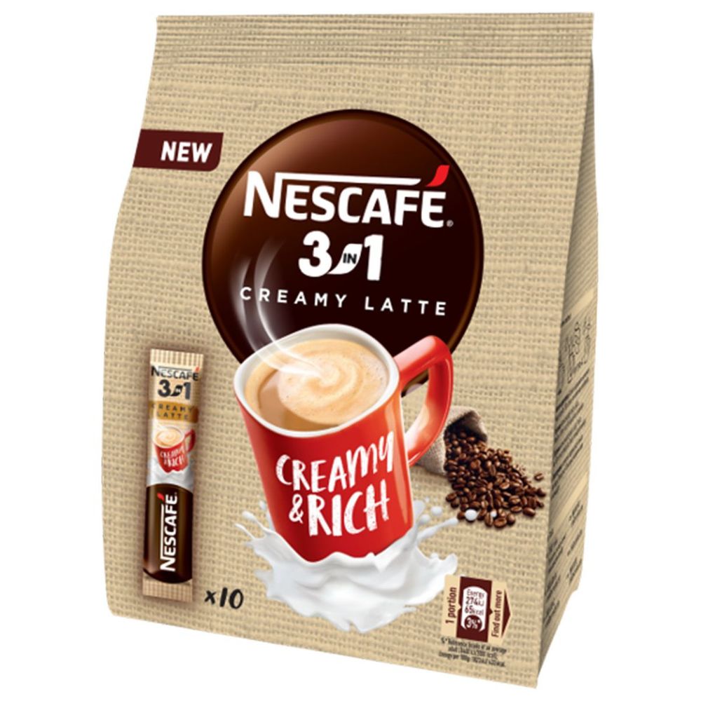 Nescafé 3in1 Creamy Latte 10x15g slika 1