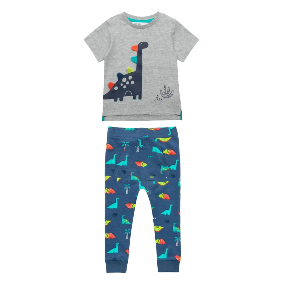 Minoti Komplet za bebe - Dino, 3-6 mj slika 1