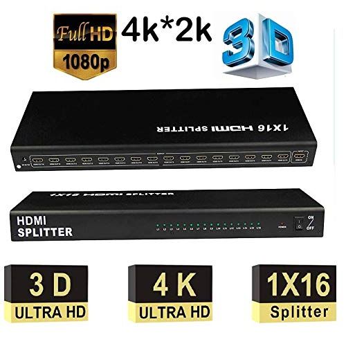 HDMI spliter aktivni 1/16 12V/3A KT-HSP-1.16 slika 2