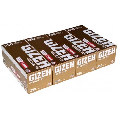 Gizeh filter omotnice Golden tip Premium 250 listića/4 kom  slika 1