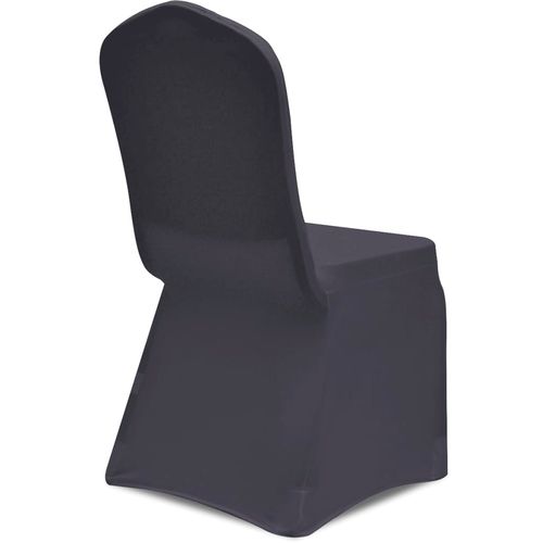 Rastezljive navlake za stolice 4 kom Antracit boja slika 36