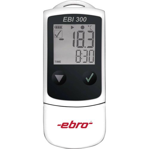 ebro EBI 300 uređaj za pohranu podataka temperature  Mjerena veličina temperatura -30 do 70 °C slika 1