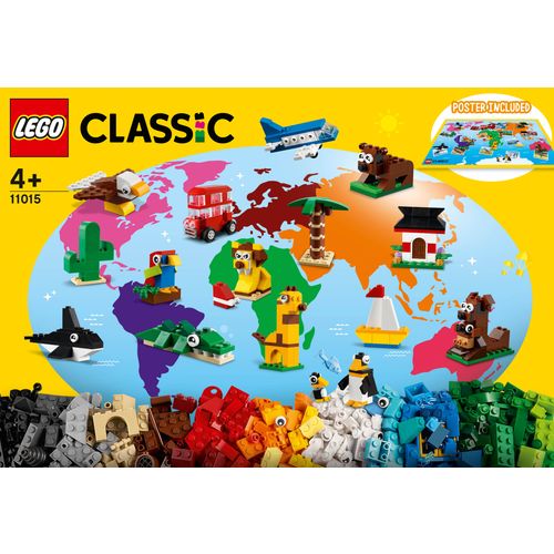 LEGO® CLASSIC 11015 širom svijeta slika 1