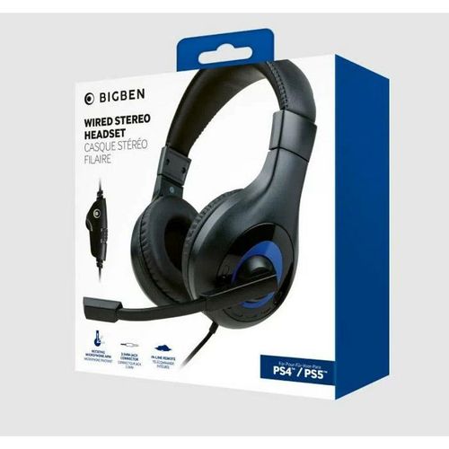 Bigben Stereo Gaming slušalice PS5 crne PS5HEADSETV1 slika 1