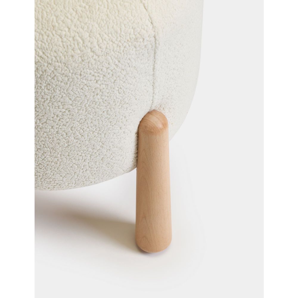 Pouffe Floki - Bijela slika 4