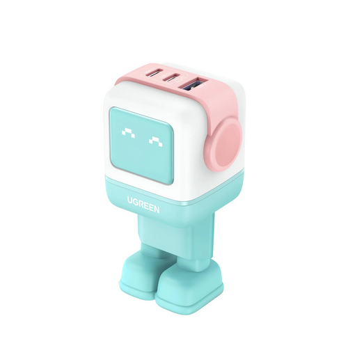 Ugreen Nexode Robot GaN 65W Charger - Pink slika 1