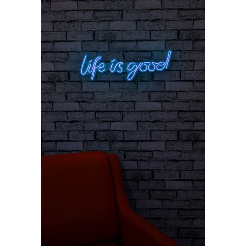 Wallity Ukrasna plastična LED rasvjeta, Life Is Good - Blue slika 11