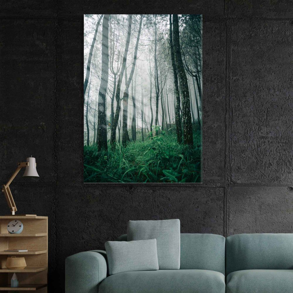 Dekorativna Slika na Kaljenom Staklu, Višebojna, 70 x 100 cm slika 2