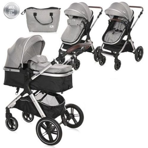 Lorelli Kolica Za Bebe Viola - Opaline Grey+Adapteri slika 1