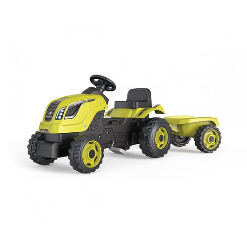 SMOBY traktor s prikolicom 142 x 44 x 55 cm zeleni 710130 slika 2