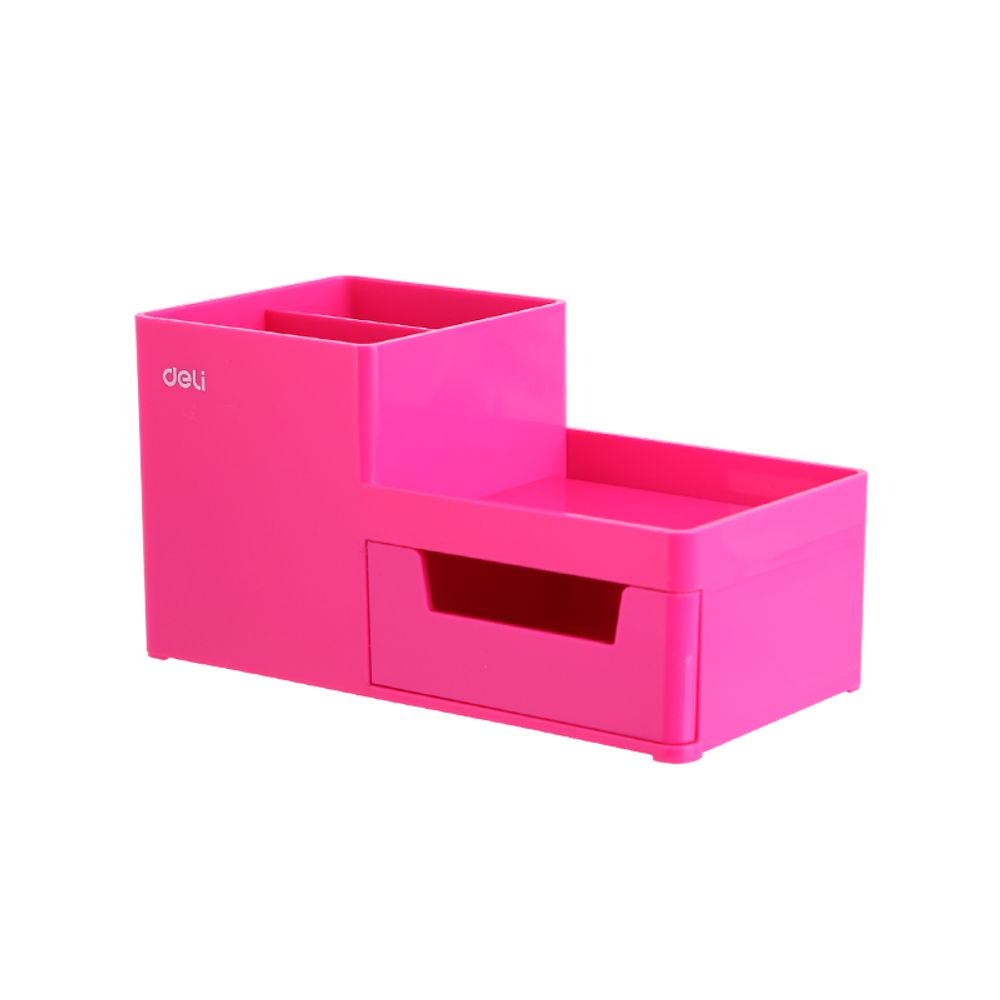 Deli Stoni organizer ABS, 1 fioka, 3 odjeljka - pink EZ25140 slika 1