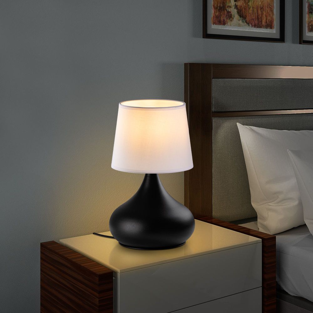 Bulbe - Crno-Bijela Stolna Lampa 15463 slika 3