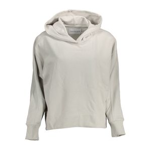 CALVIN KLEIN SWEATSHIRT WITHOUT ZIP WOMAN GRAY