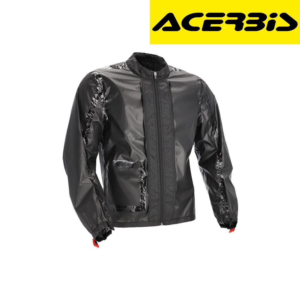 Jakna za motor Acerbis Membrane Ramsey Vented Long - Crna vel.XL slika 1