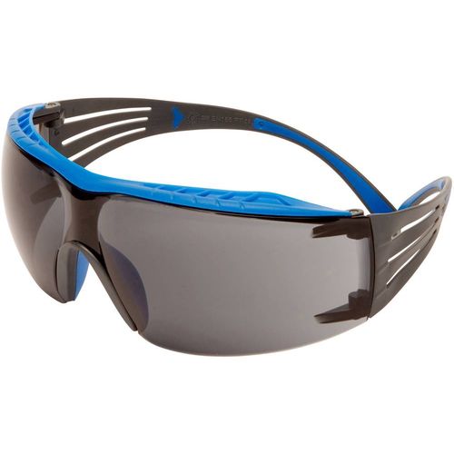 3M SecureFit SF402XSGAF-BLU zaštitne radne naočale uklj. zaštita protiv zamagljivanja plava boja, siva slika 1