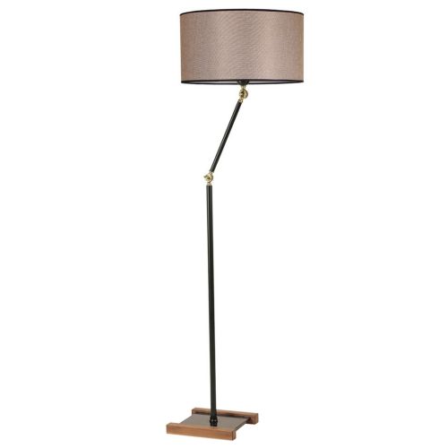 Podni lampa 8586-4 Mink u crnoj boji sa zlatnim detaljima slika 1