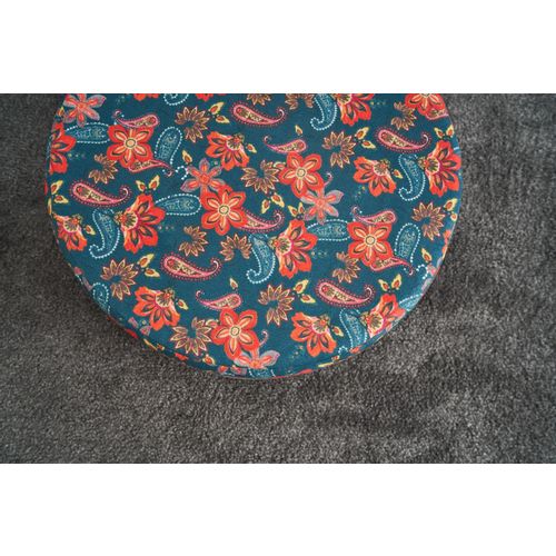 Nergis Puf Silindir Multicolor Pouffe slika 3