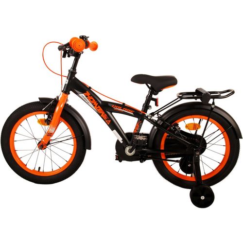 Dječji bicikl Volare Thombike 16" s dvije ručne kočnice crno-narančasti slika 13