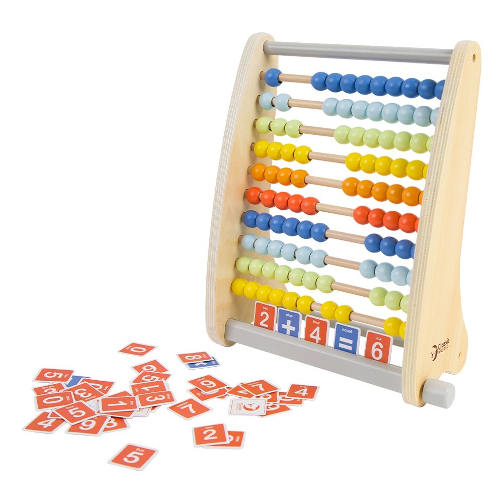 Classic world drveni abakus + matematičke operacije 46 kom. slika 4