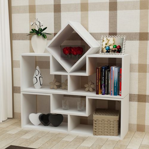 Beled - White White Bookshelf slika 2