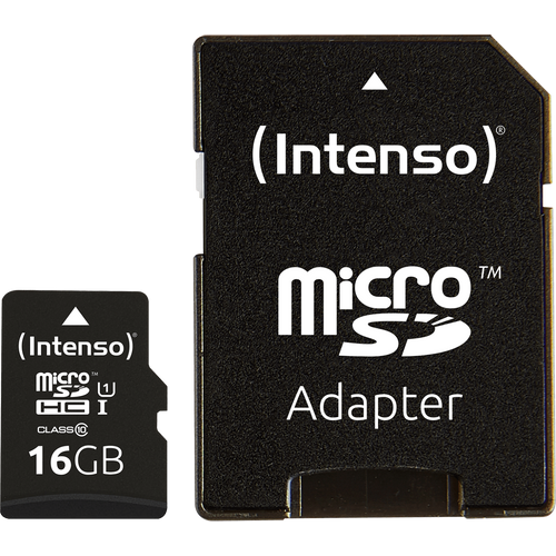 (Intenso) Micro SDHC/SDXC kartica 16GB Class 10, UHS-I +adapter, Pro - MicroSD 16GB Class10 UHS-I Pro slika 2