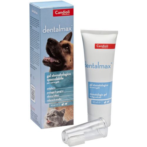 Candioli Dentalmax Gel, stomatološka gel pasta za zube za pse i mačke, 50 ml slika 1