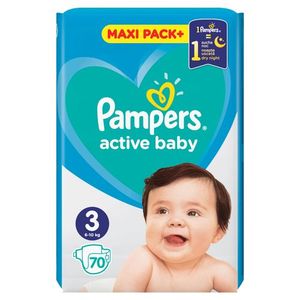 Pampers Active Baby Maxi Pack Plus veličina 3