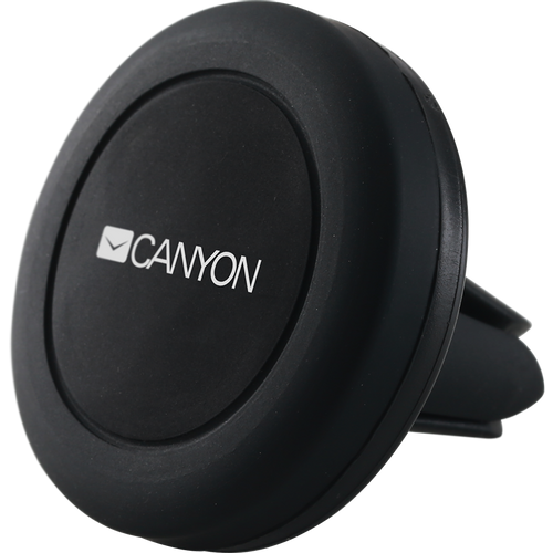 CANYON CH-2 Car Holder for Smartphones,magnetic suction function,with 2 plates(rectangle/circle), black,44*44*40mm 0.035kg slika 2