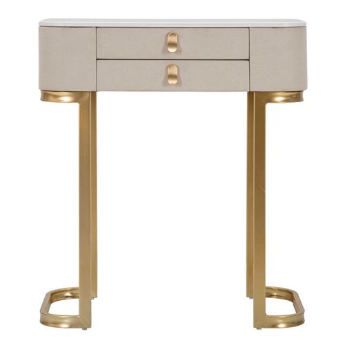 Mauro Ferretti Konzola CONSOLE 2 DRAWERS BEAUTY cm 70X40X80 slika 2