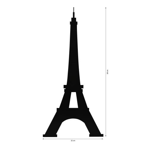 Wallity Dekorativna led rasvjeta Eiffel Tower - crvena slika 8