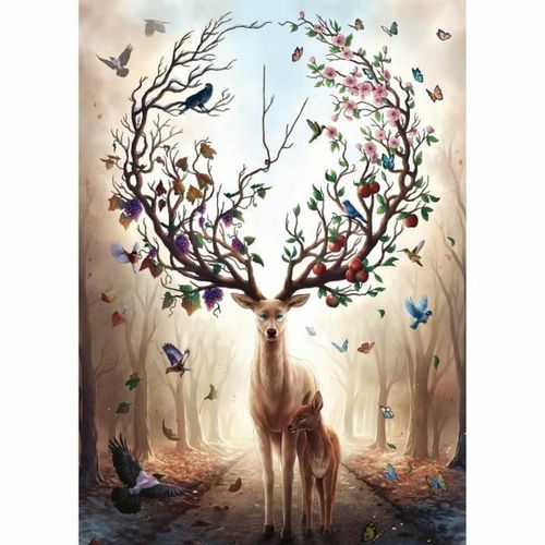 Puzzle Ravensburger magic deer slika 2