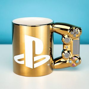 PALADONE PLAYSTATION GOLD CONTROLLER MUG