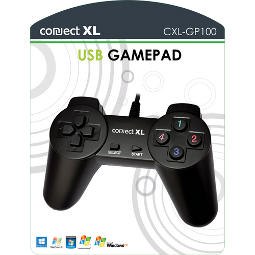 Connect XL Gamepad za PC, 14 tipki/tastera (8-way), konekcija USB - CXL-GP100 slika 1