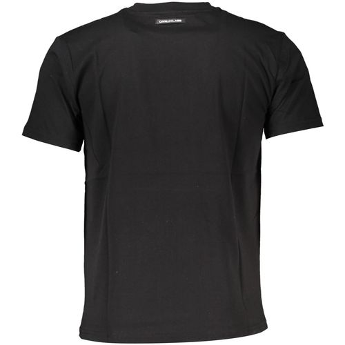 CAVALLI CLASS T-SHIRT SHORT SLEEVE MAN BLACK slika 2