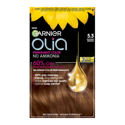 Garnier Olia 5.3 boja za kosu zlatno smeđa slika 1