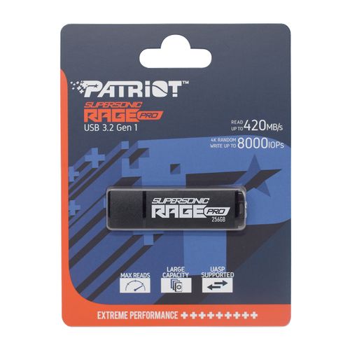 Patriot 256GB 420/400 MB / s Supersonic Rage Pro USB 3.2 memory stick slika 6