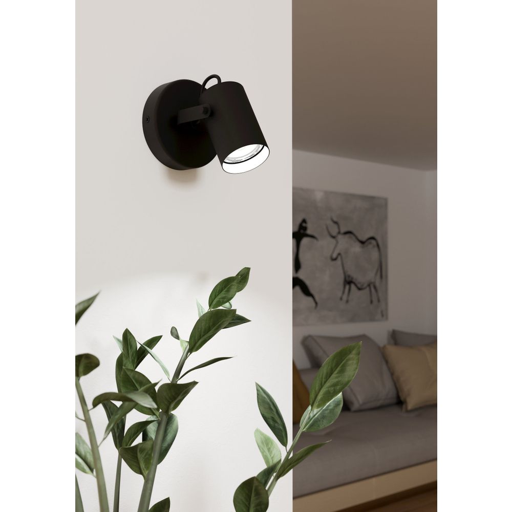 Eglo reflektor/1, gu10, 1x3w, crna "sorego" slika 2