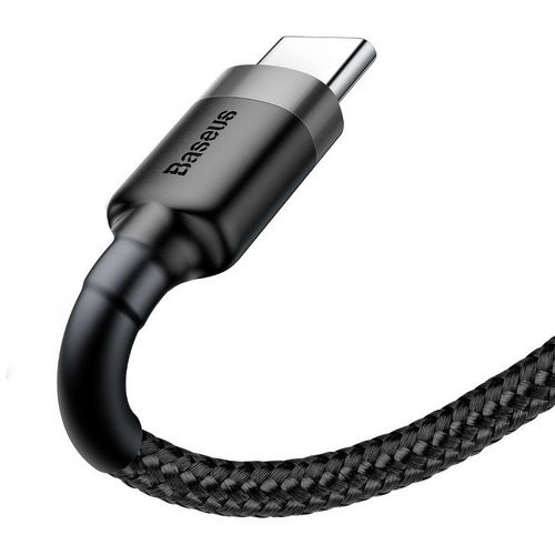 Baseus Cafule kabel USB na USB-C 3A 1m (sivo+crno) slika 5