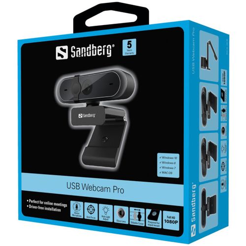 WEB kamera Sandberg Pro 133-95 slika 3