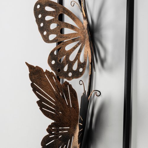 Wallity Butterfly Multicolor Decorative Metal Wall Accessory slika 6