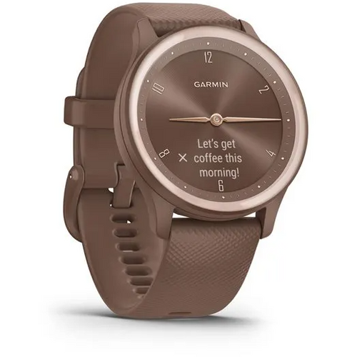 Garmin vivomove Sport Cocoa Peach Gold slika 3