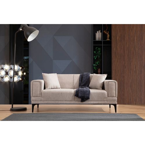 Horizon - Light Brown Light Brown 2-Seat Sofa slika 1