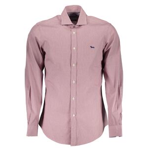 HARMONT &amp; BLAINE MEN'S LONG SLEEVE SHIRT PURPLE