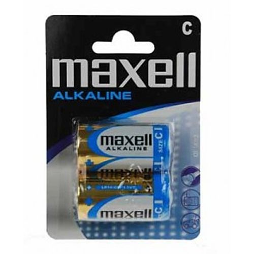 Maxell Alkalne Baterije LR-14/C, 2 Komada slika 2